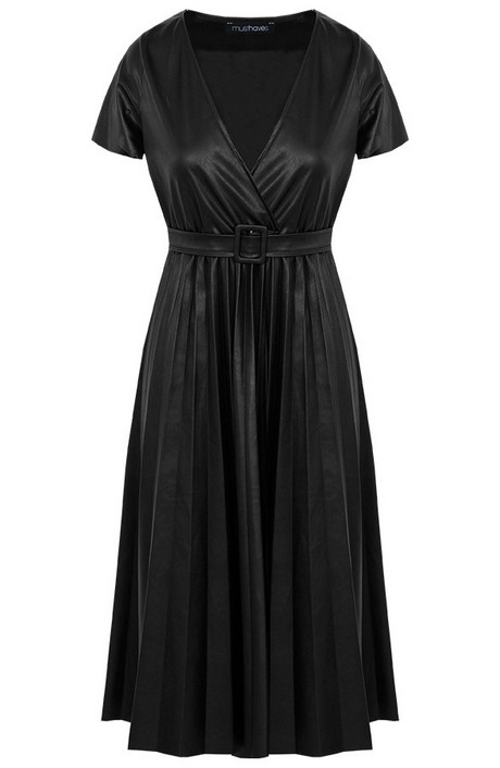 Plisse jurk zwart plisse-jurk-zwart-41_5