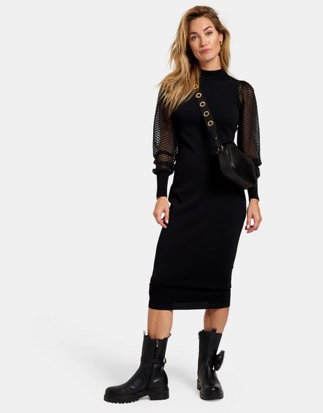 Shoeby jurk zwart shoeby-jurk-zwart-45_17