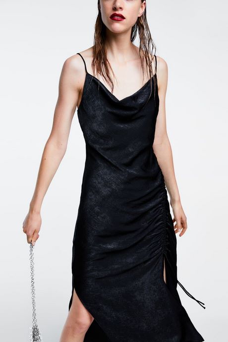 Zara jurk zwart zara-jurk-zwart-91