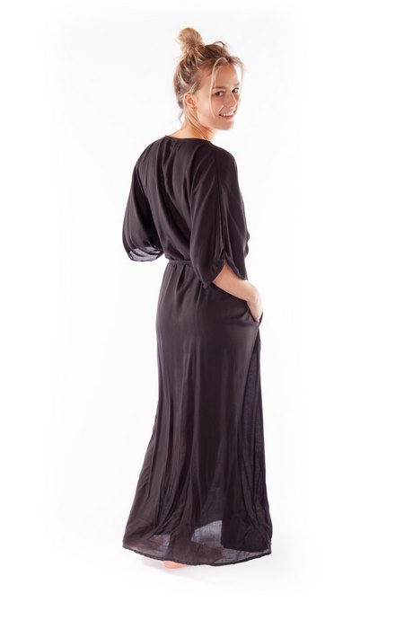 Maxi dress met split zwart maxi-dress-met-split-zwart-29_14
