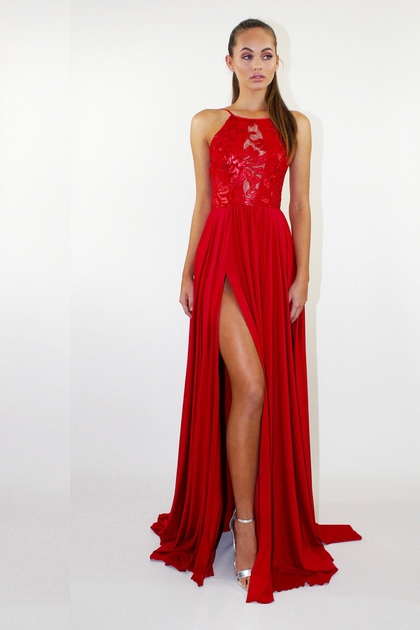 Rode jurk met split rode-jurk-met-split-51_9