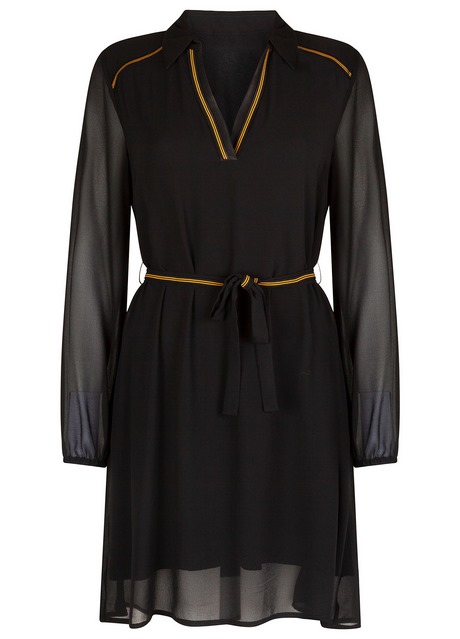 Zwarte chiffon jurk zwarte-chiffon-jurk-20_13