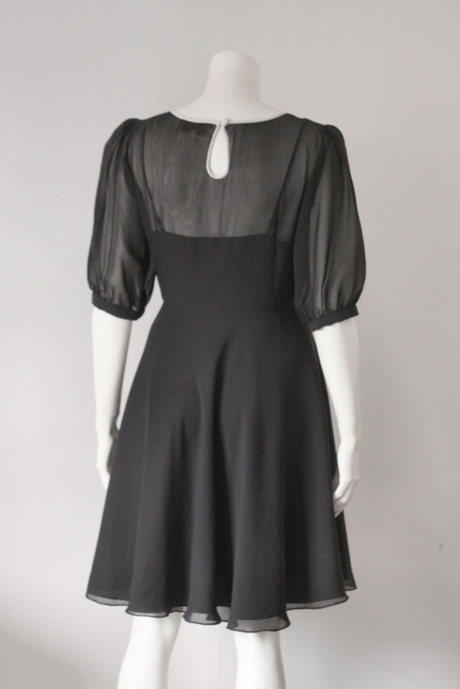 Zwarte chiffon jurk zwarte-chiffon-jurk-20_6