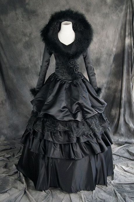Victoriaanse gothic jurk victoriaanse-gothic-jurk-80_2