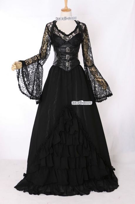 Victoriaanse gothic jurk victoriaanse-gothic-jurk-80_3