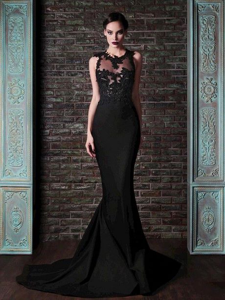 Zwarte zeemeermin jurk zwarte-zeemeermin-jurk-07