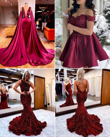 Prom dresses 2024 burgundy galajurken-2024-bordeaux-001
