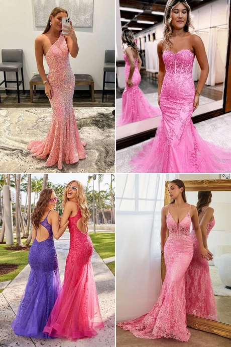 Roze prom dresses 2024