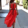 Rode zomer jurk