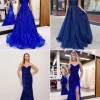 Donker blauwe prom dresses 2024