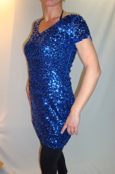 Blauw pailletten jurkje blauw-pailletten-jurkje-20-18