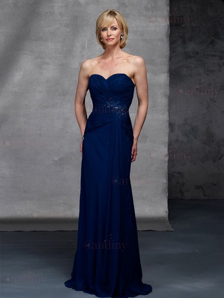 Blauwe strapless jurk blauwe-strapless-jurk-60-18
