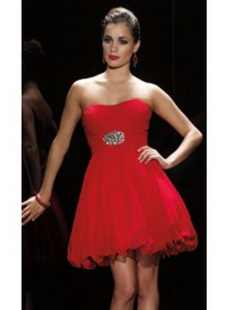 Cocktail jurk rood cocktail-jurk-rood-78-17