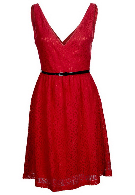 Cocktail jurk rood cocktail-jurk-rood-78-3