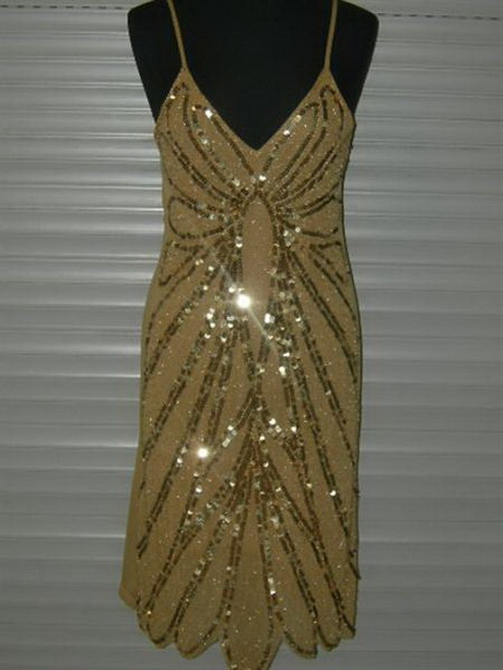 Jurk pailletten goud jurk-pailletten-goud-71-12