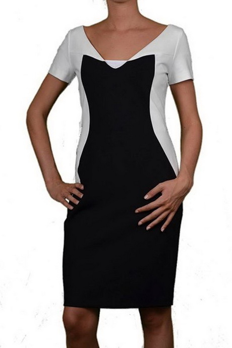 Jurk wit zwart jurk-wit-zwart-00-12
