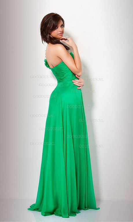 Lange jurk groen lange-jurk-groen-99-3