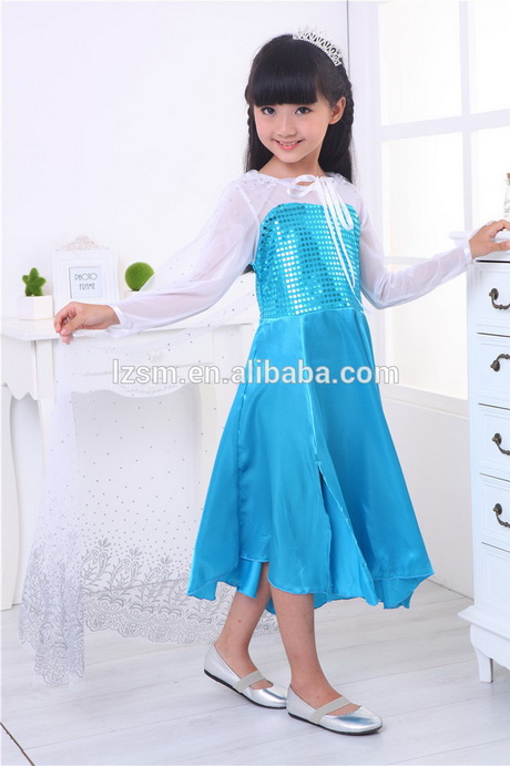 Mooie blauwe jurk