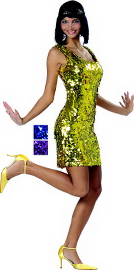 Pailletten jurk goud pailletten-jurk-goud-63-14