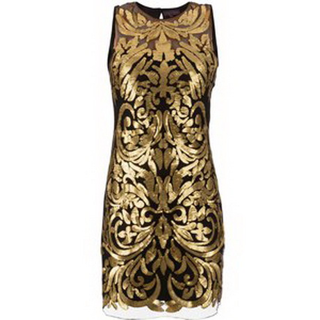 Pailletten jurk goud pailletten-jurk-goud-63-3