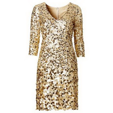 Pailletten jurk goud pailletten-jurk-goud-63-4