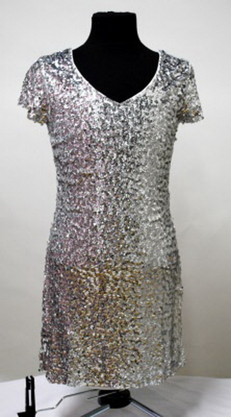 Pailletten jurk zilver pailletten-jurk-zilver-07-7