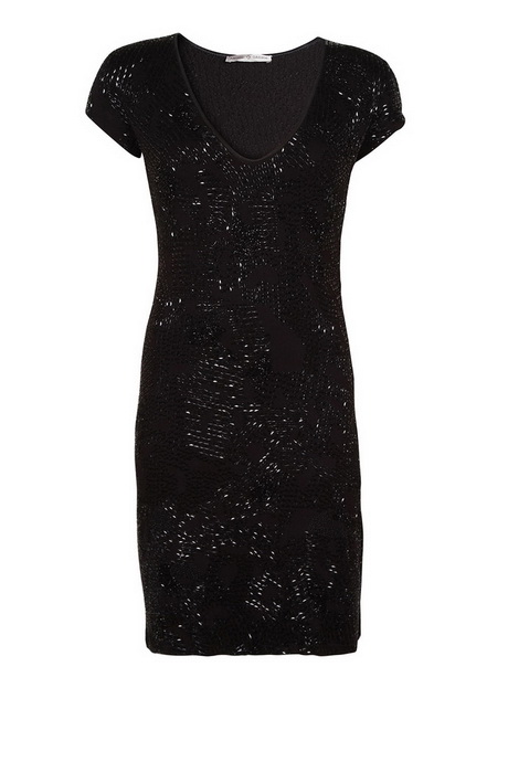 Pailletten jurk zwart pailletten-jurk-zwart-16-18