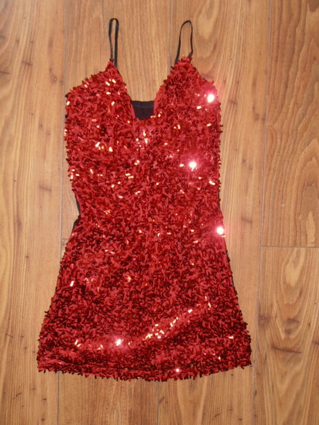 Rood glitter jurkje rood-glitter-jurkje-50-10