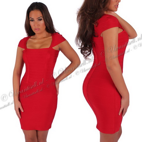 Rood jurk rood-jurk-93-19