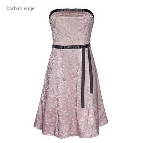 Roze strapless jurk roze-strapless-jurk-19-20