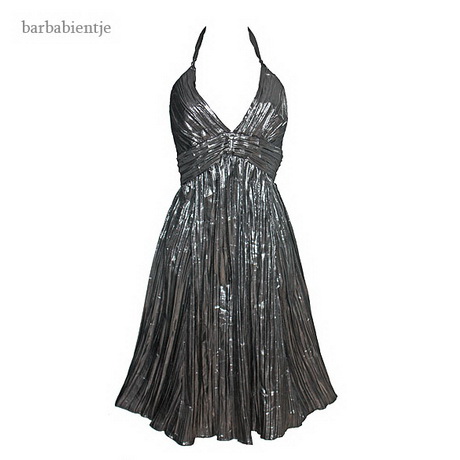 Zilverkleurige jurk zilverkleurige-jurk-14-2