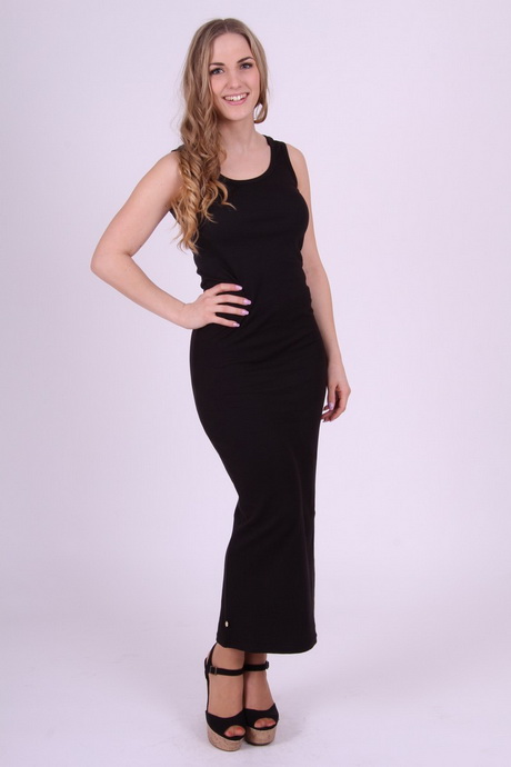 Zwart lange jurk zwart-lange-jurk-42-16