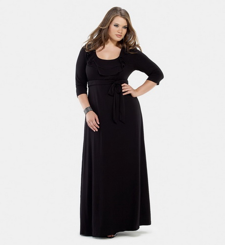 Zwart lange jurk zwart-lange-jurk-42-4