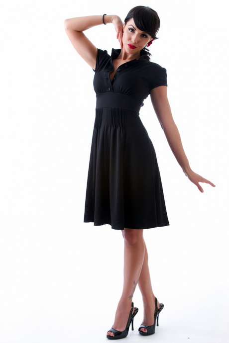 Zwarte a lijn jurk zwarte-a-lijn-jurk-85-17
