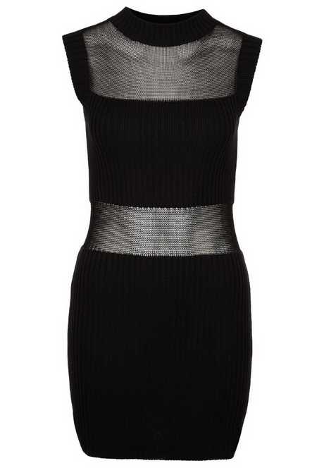 Zwarte gebreide jurk zwarte-gebreide-jurk-83-16