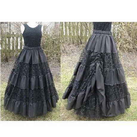 Zwarte gothic jurk zwarte-gothic-jurk-61-5
