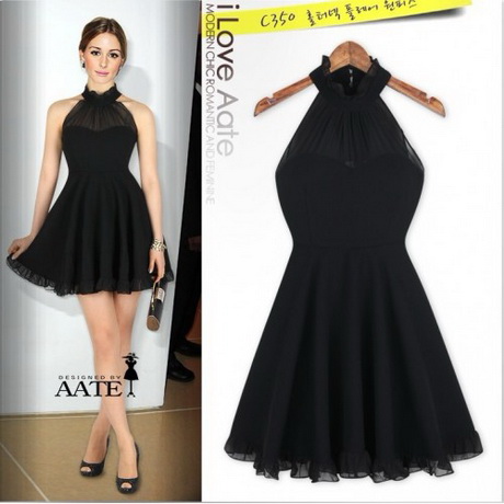 Zwarte jurken kort zwarte-jurken-kort-18-11