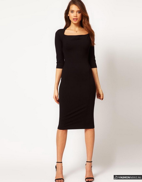 Zwarte strakke jurk zwarte-strakke-jurk-60-4