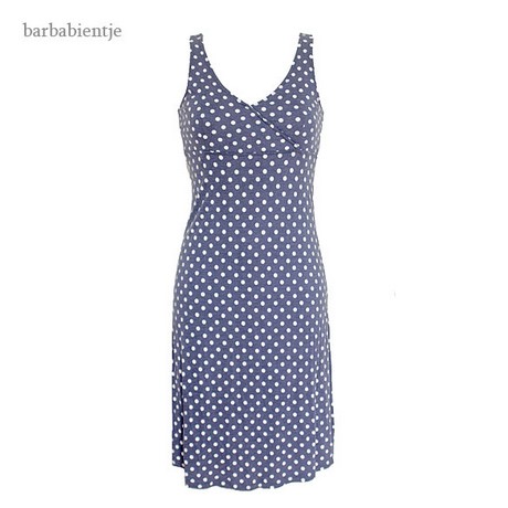 Blauwe jurk met witte stippen blauwe-jurk-met-witte-stippen-92_2