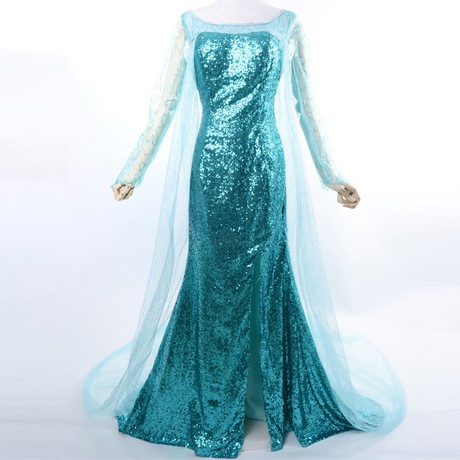 Elsa jurk volwassenen