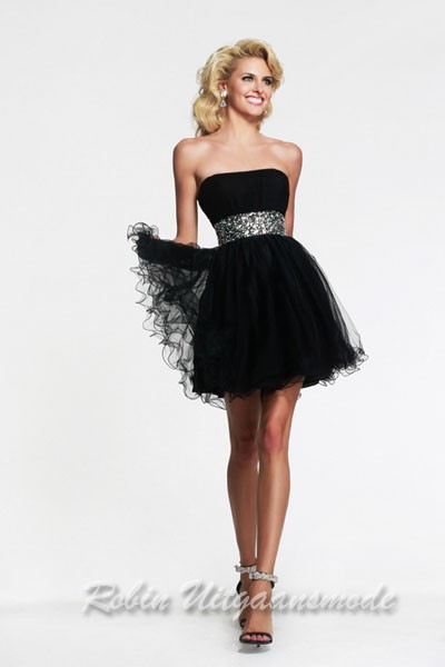 Korte jurk zwart korte-jurk-zwart-73_12