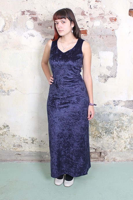 Lange donkerblauwe jurk lange-donkerblauwe-jurk-46_17
