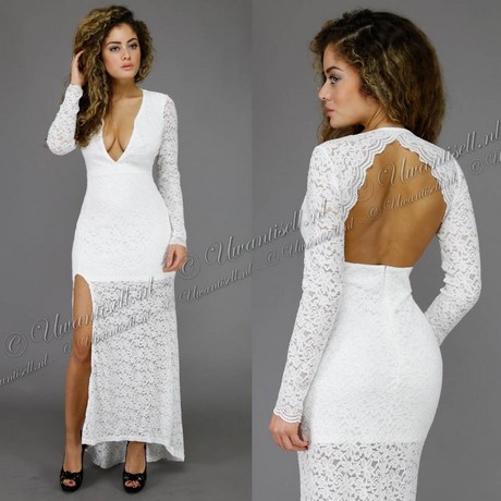 Lange kanten jurk wit lange-kanten-jurk-wit-32_14