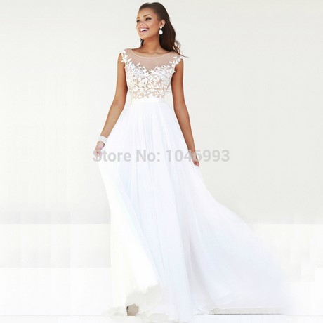 Lange witte kanten jurk lange-witte-kanten-jurk-96_5