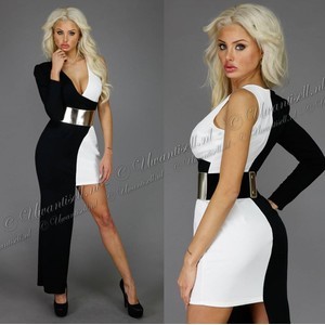 Maxi jurk zwart wit maxi-jurk-zwart-wit-33_7