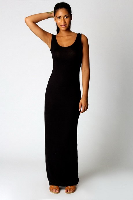 Zwarte knielange jurk zwarte-knielange-jurk-06_19