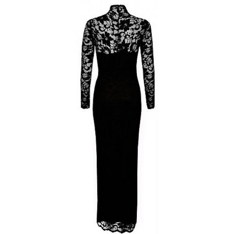 Zwarte maxi jurk met lange mouwen zwarte-maxi-jurk-met-lange-mouwen-24_9