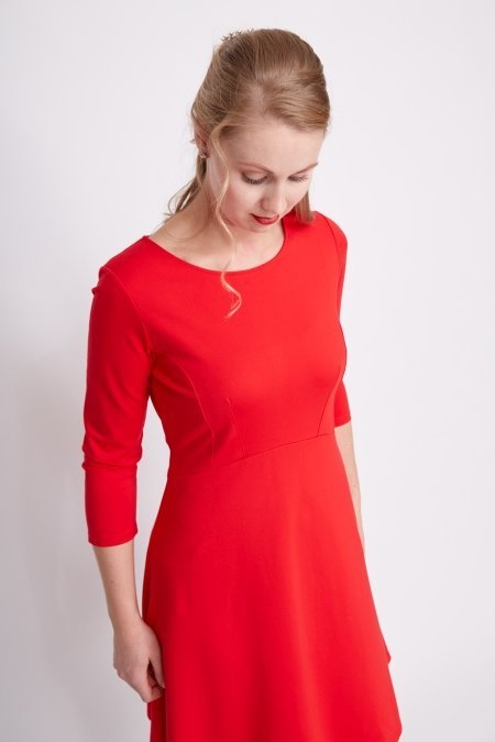 Rode jurk a lijn rode-jurk-a-lijn-75_2