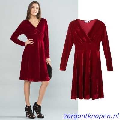 Velours jurk rood velours-jurk-rood-89_13