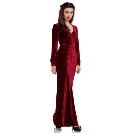 Velours jurk rood velours-jurk-rood-89_3